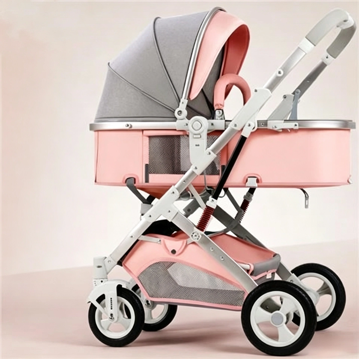 Flagship Baby Stroller, Sit & Recline, Lightweight Foldable, High Landscape, Shock Absorption, Reversible, Newborn Toddler Stroller for Wholesale