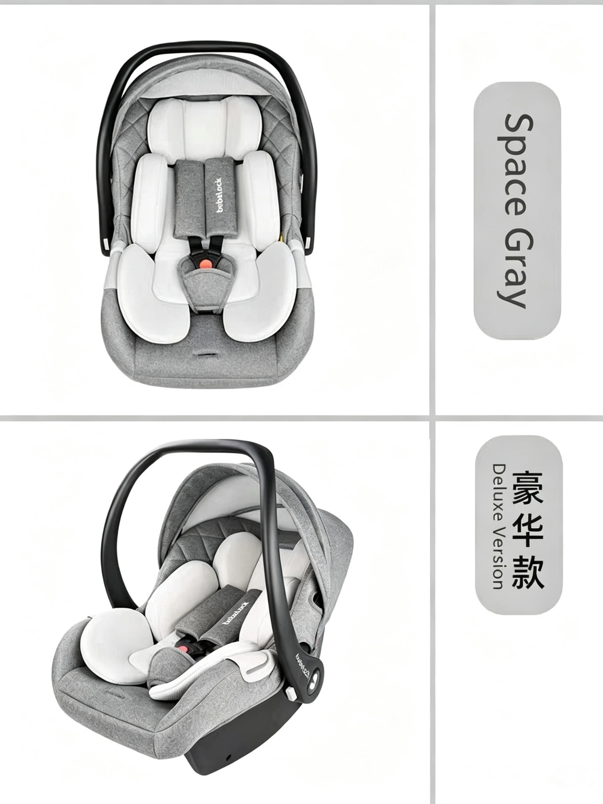 Britax Infant Car Seat Carrier, Portable Newborn Baby Carrier Car Seat, Lightweight Rear-Facing Baby Car Seat for Infants