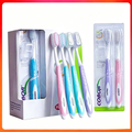 COBOR Soft Bristle Toothbrushes, Individually Wrapped for Adults, Gentle Gum Care, Deep Cleaning Family Value Pack