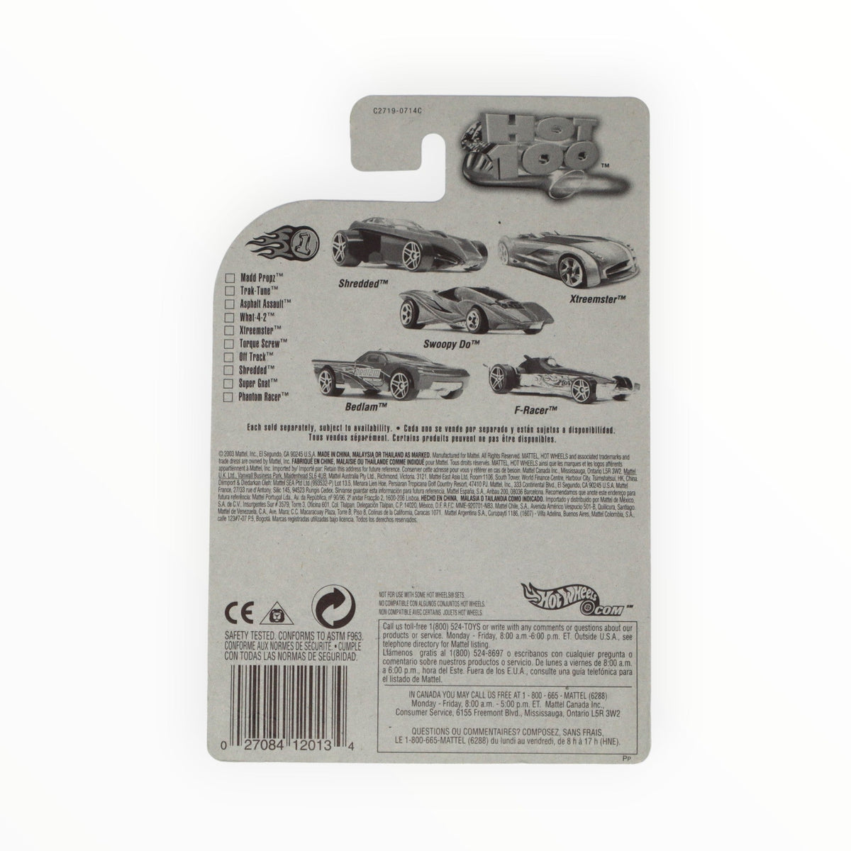 Hot Wheels Madd Propz - Mainline (2004) 76/212