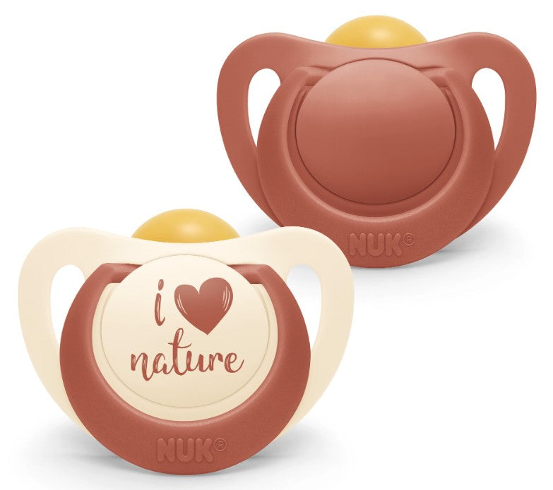 NUK For Nature Latex Soothers 2